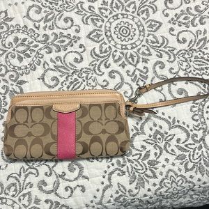Coach wristlet